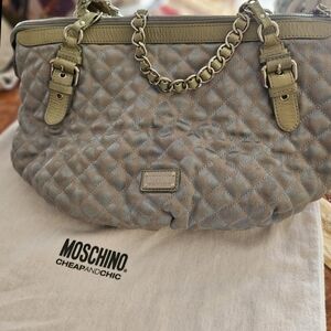 Moschino quilted bag